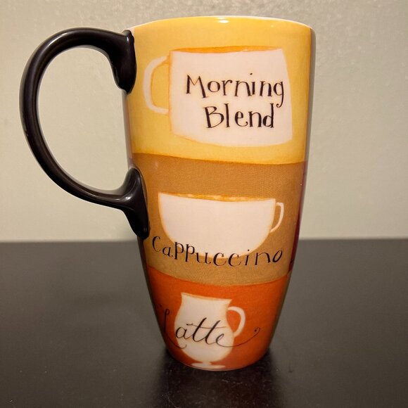 CYPRESS HOME  Fresh Brew Anytime Coffee Mug ~ Macchiato ~ Cappuccino ~ Latte - Picture 2 of 6